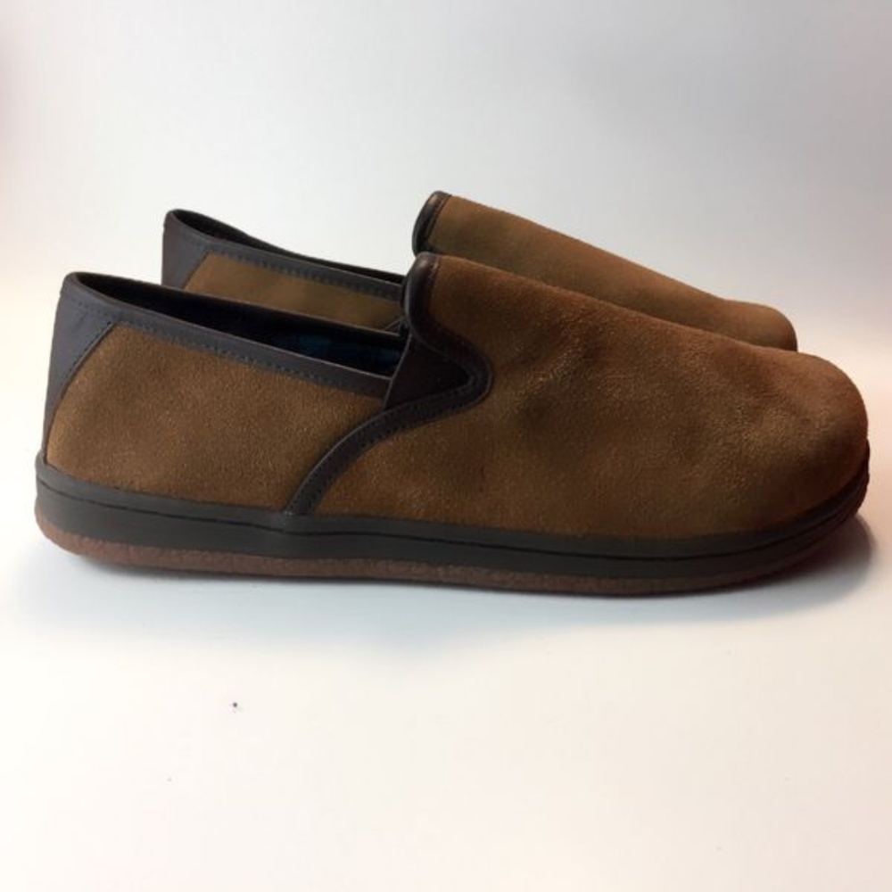 L.B. Evans Authentic Suede Leather Slippers